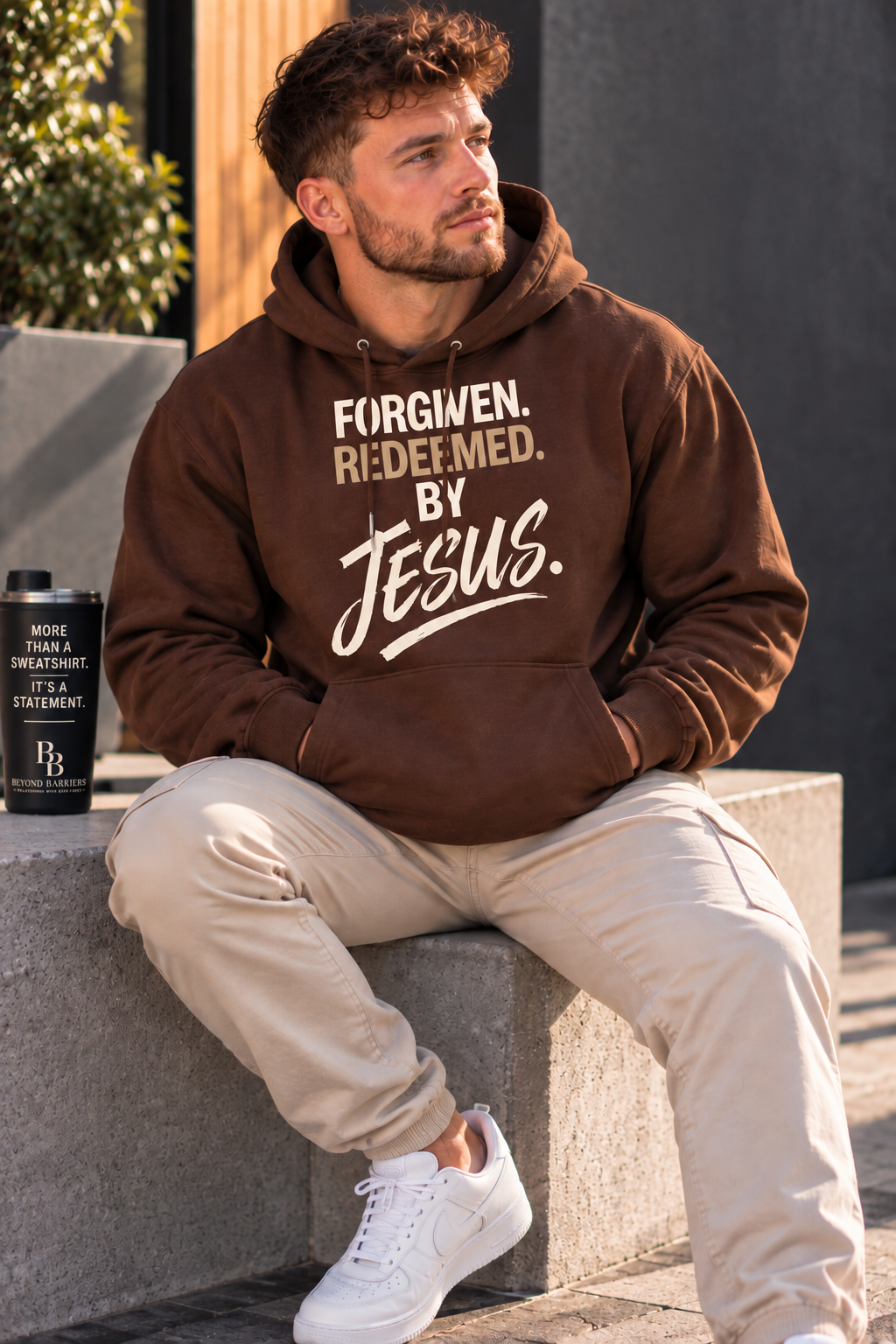 Fall Favorites | Forgiven. Redeemed. By Jesus. Hoodie