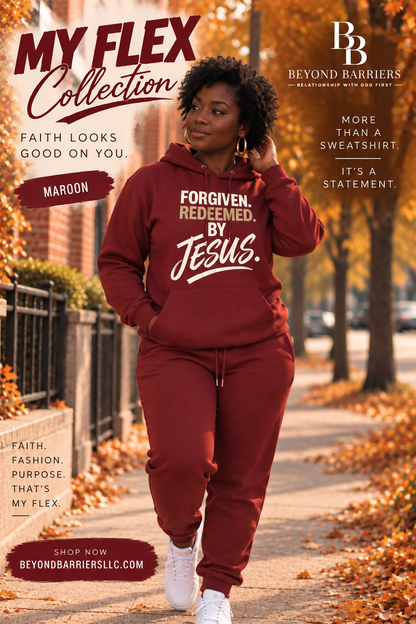 Fall Favorites | Forgiven. Redeemed. By Jesus. Hoodie