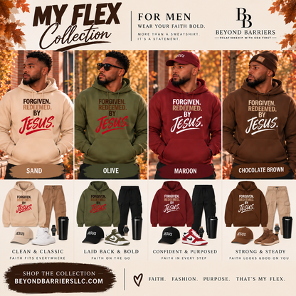 Fall Favorites | Forgiven. Redeemed. By Jesus. Hoodie