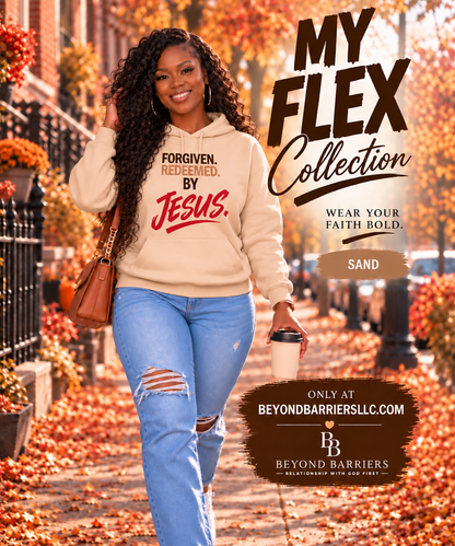 Fall Favorites | Forgiven. Redeemed. By Jesus. Hoodie